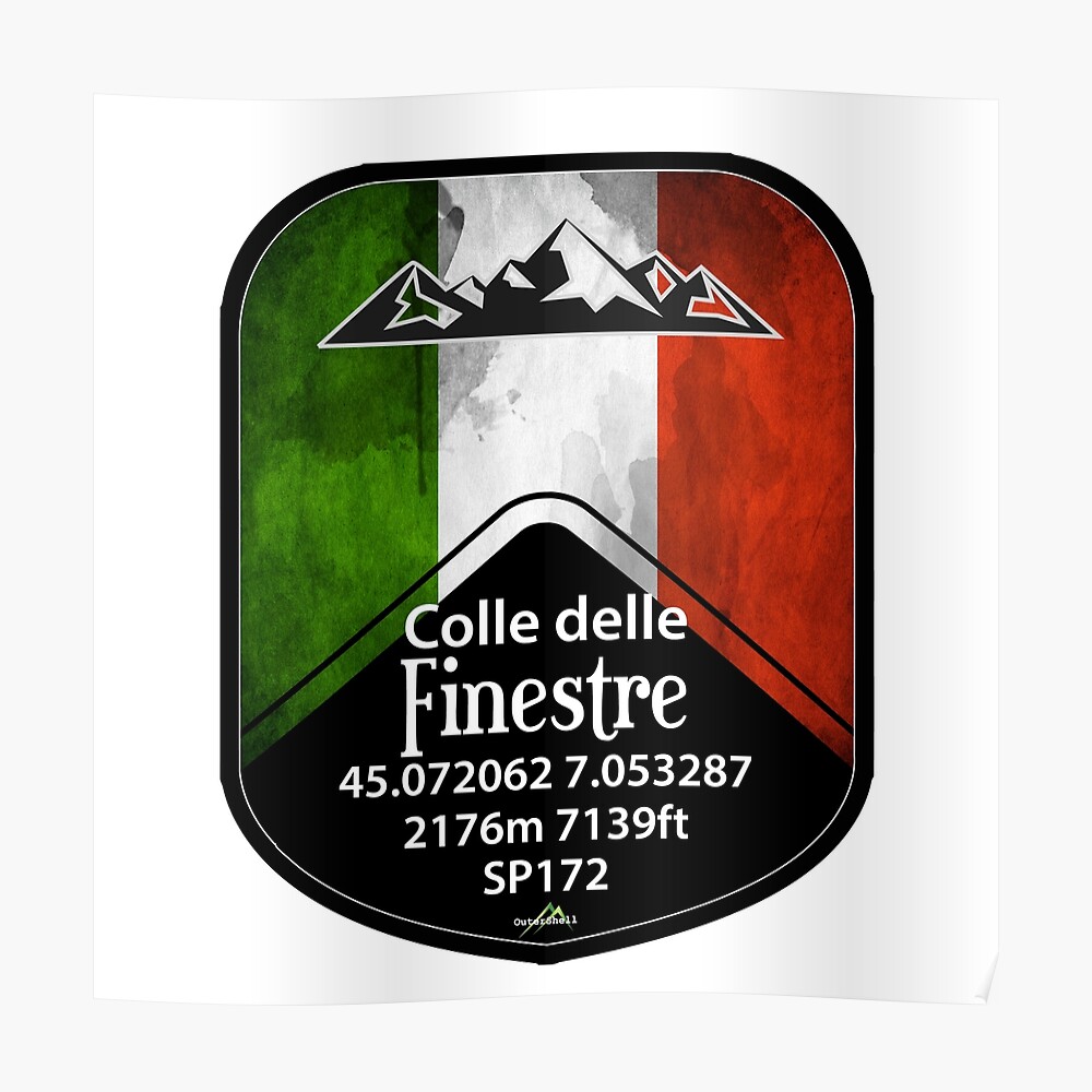 Colle delle Finestre - Italské Alpy-logo